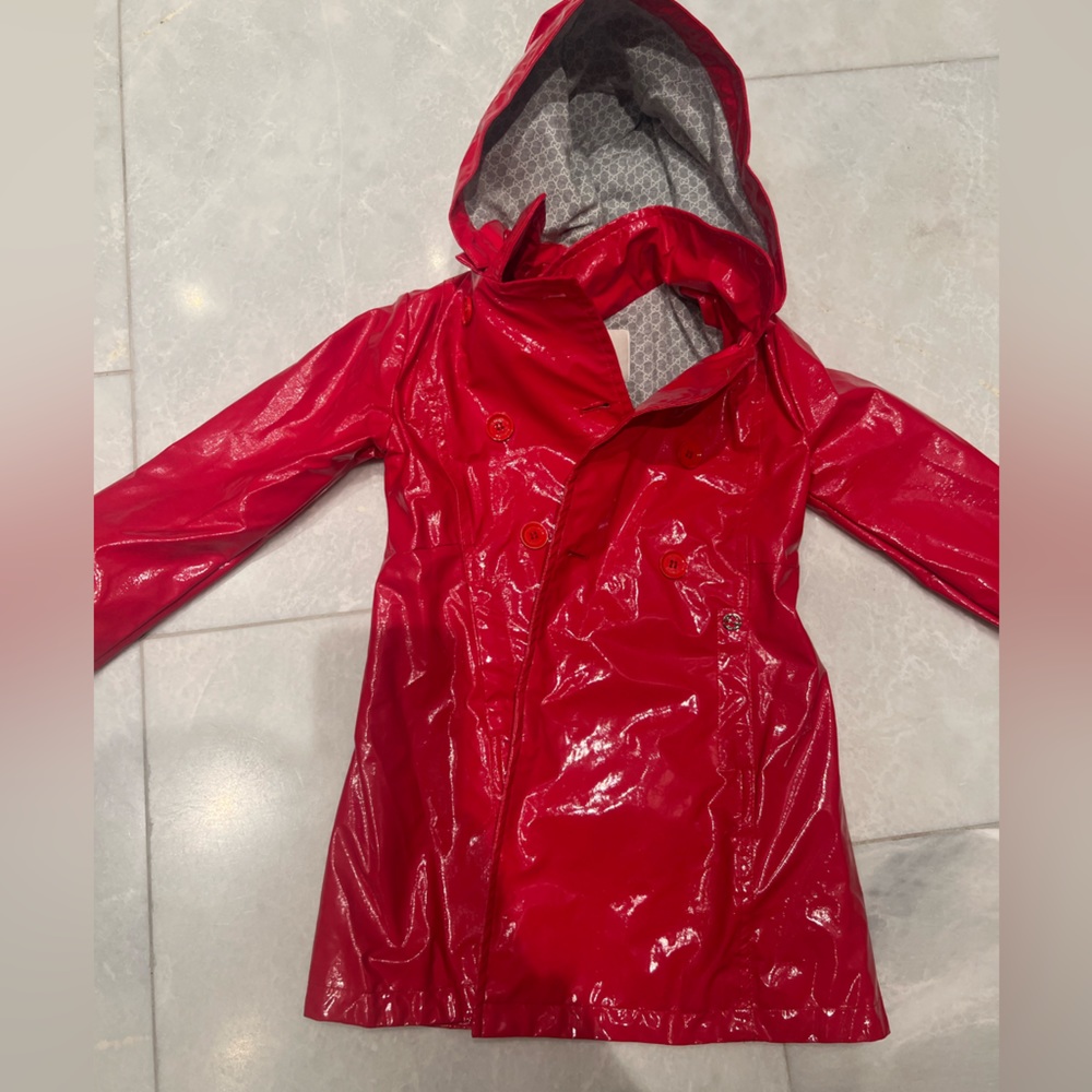 Girls Gucci rain coat